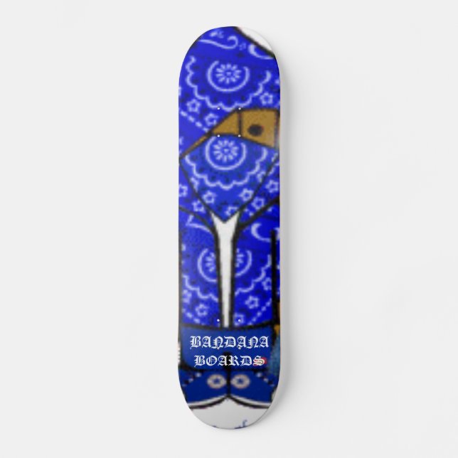 BANDANAEN STIGER OMBORD SKATEBOARD BRÄDA 21,5 CM (Framsida)