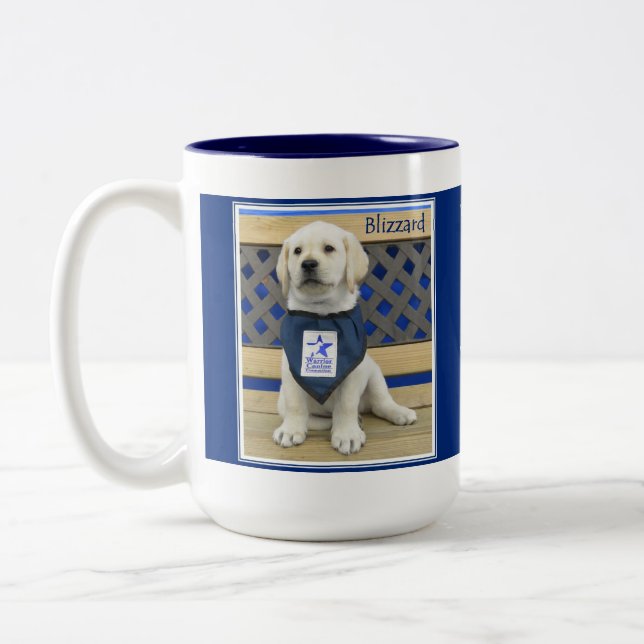 Bandanasnöstormmugg Två-Tonad Mugg (Vänster)