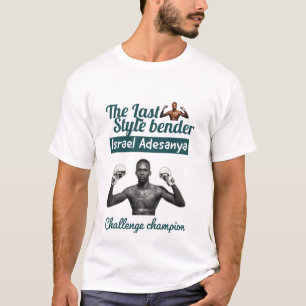 Bandar stil Israel Adesanya T Shirt