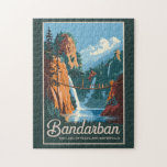 Bandarban Bangladesh Travel Art Vintage Pussel<br><div class="desc">Bandarban-reflektorns resutformning. Bandarban,  ett brinnande distrikt i backe i Bangladesh,  är känt för sina lush grönt-landskap,  rullande backe och serene-vattenfall.</div>