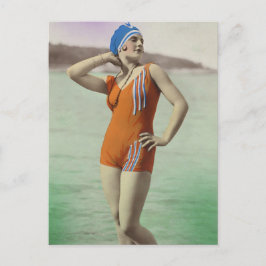 Bandbeauties i det förflutna vykort