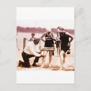 Bandbeauties på 1920-talet vykort