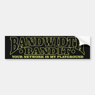 Bandbreddbanditbildekal Bildekal