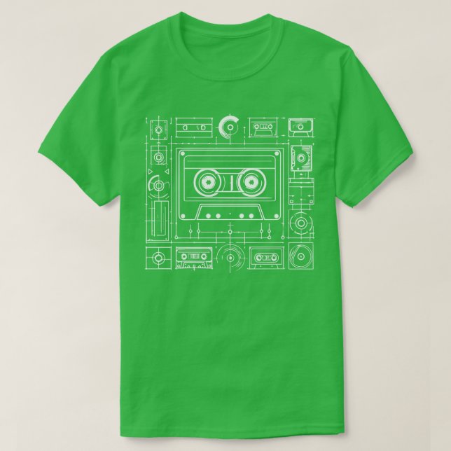 Banddesign för vintage t shirt (Design framsida)