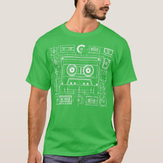 Banddesign för vintage t shirt