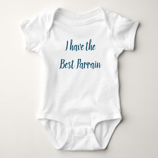 Banddräkt i Parrain baby T Shirt (Framsida)