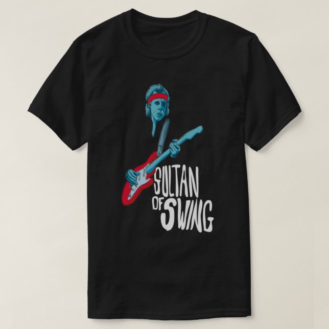 Bande de Dire Straits Classique T Shirt (Design framsida)