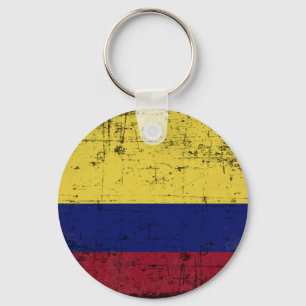 Bandeira da Colombia Nyckelring