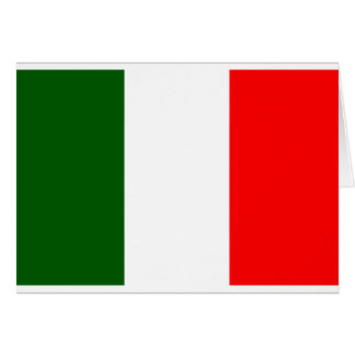 Bandeira da Itália Hälsningskort