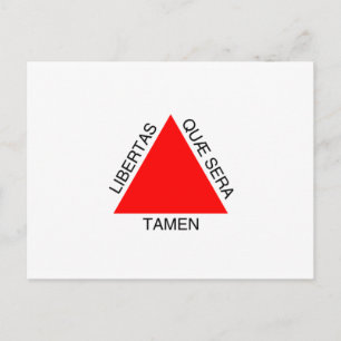 Bandeira de Minas Gerais, Brasil Vykort