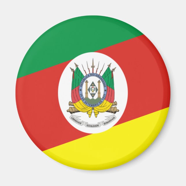 Bandeira do Rio Grande do Sul Magnet (Framsidan)