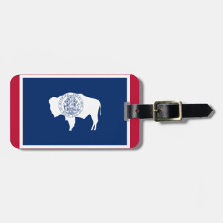 Bandeira do Wyoming Bagagebricka