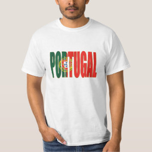 Bandeira Portuguesa - Marca"Portugal" por Fãs T-shirt