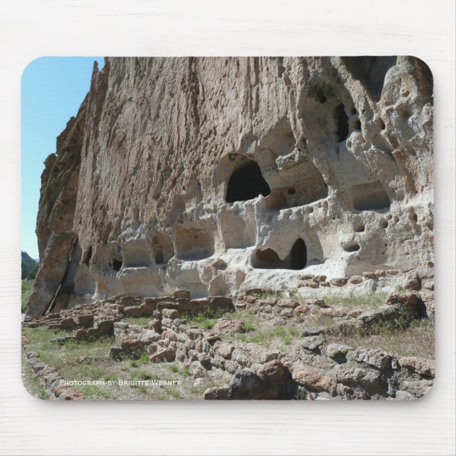 Bandelier National Monument Mousepad Musmatta (Framsidan)