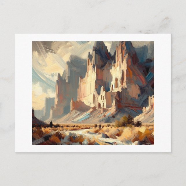 Bandelier National Monument New mexico, Vykort (Framsida)