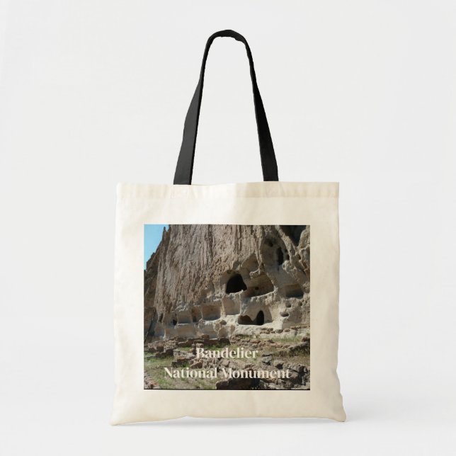 Bandelier National Monument Tote Bag Tygkasse (Framsidan)