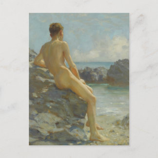 Banden av Henry Scott Tuke Vykort