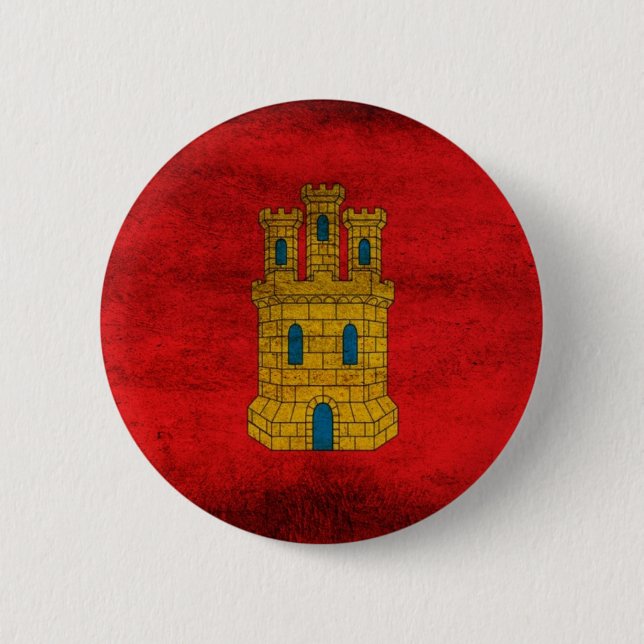 Bandera de Castilla Pin Knapp (Framsida)