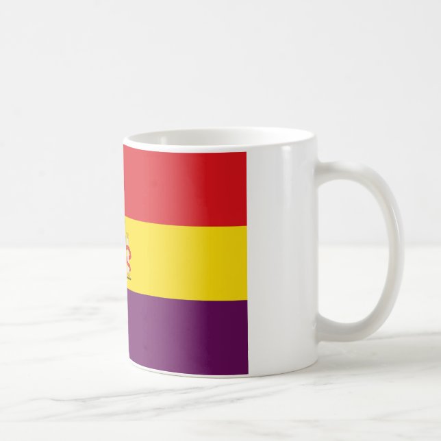 Bandera de la República Española Kaffemugg (Höger)