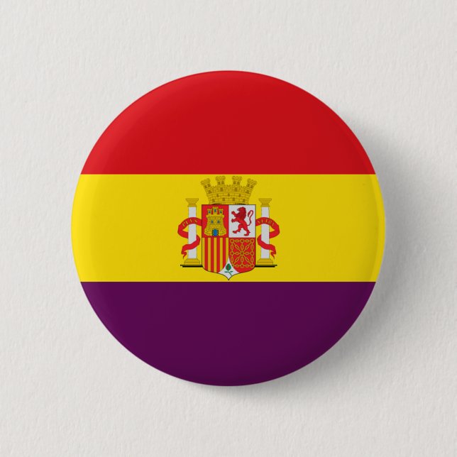 Bandera de la República Española Knapp (Framsida)