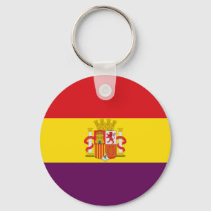 Bandera de la República Española Nyckelring