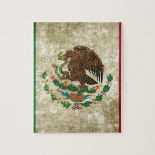 Bandera de México - flagga av Mexico Pussel