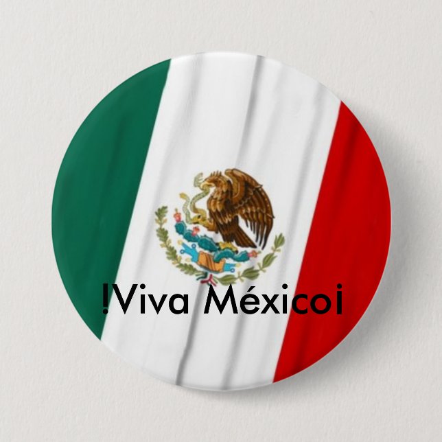 Bandera de México Knapp (Framsida)