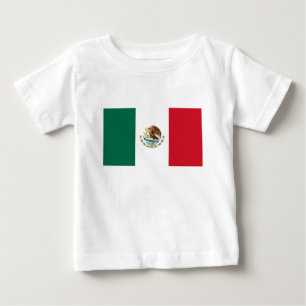 Bandera de México - Mexikanska Flagga - Mexikanska T Shirt