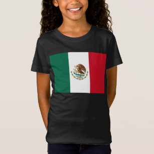 Bandera de Mexico National flagga Mexiko Mexiicano T Shirt