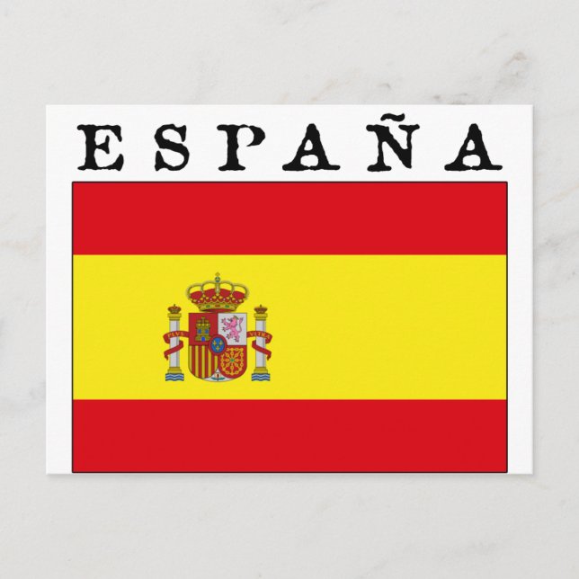 Bandera Española Vykort (Framsida)