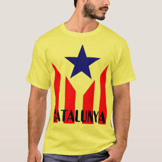 Bandera Estelada Catalana Tee Shirt