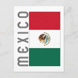 Bandera Mejicana Vykort