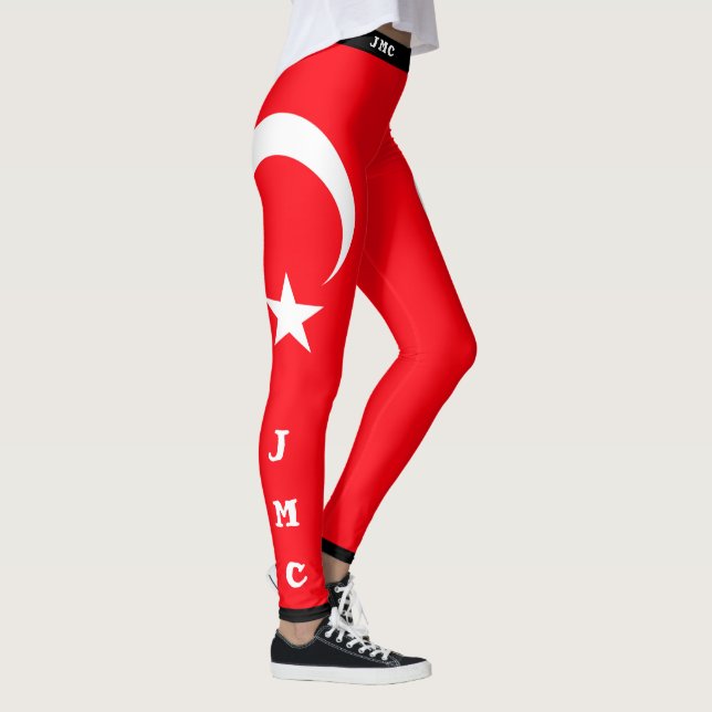 Bandera turquía leggings (Höger)