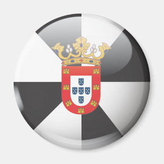 Bandera y escudo de Ceuta Magnet