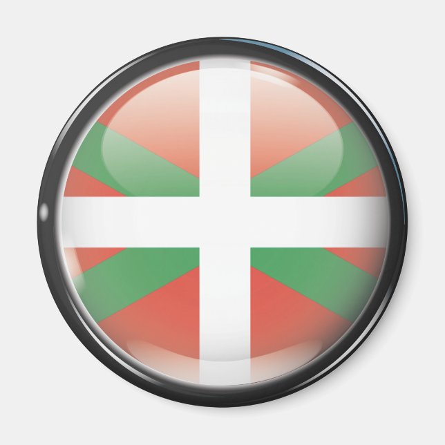 Bandera y escudo de Euskadi Magnet (Framsidan)