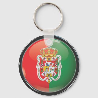 Bandera y escudo de Granada Nyckelring
