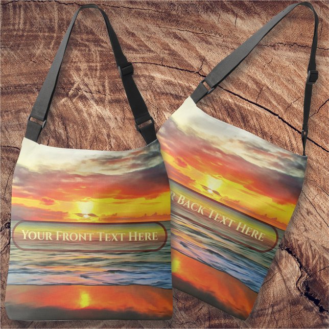 Banderas Bay Sunset 1738 Axelväska (Skapare uppladdad)
