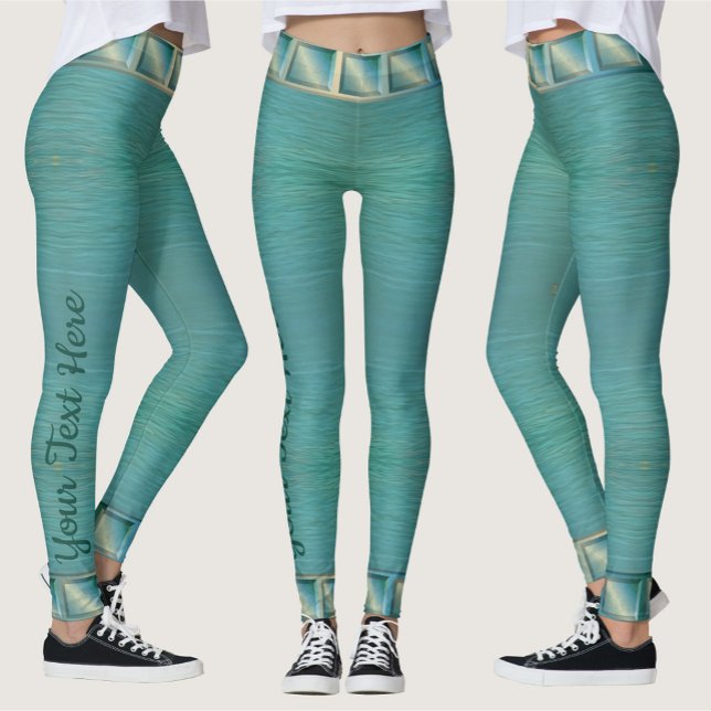 Banderas Bay Vatten Ripples 0026 Leggings (Skapare uppladdad)