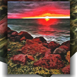 Banderas Rocky Sunset 914 Art. Canvastryck