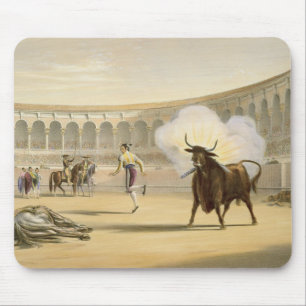 Banderillas de Fuego, 1865 (färglithoen) Musmatta