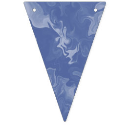 Banderines effecto marmolado azul vimplar