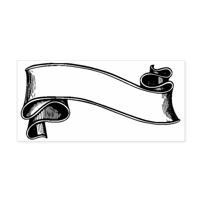 Banderoll/banderoll/etikett Rubber Frimärke Stämpel (Tryck)