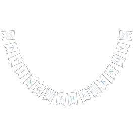 Banderoll Flaggor - blå - Blått