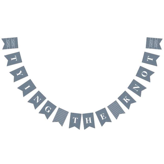 Banderoll Flaggor - Blått Grått (Alla)