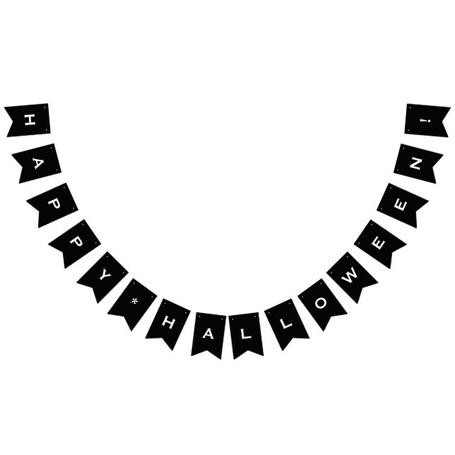 Banderoll för anpassade Happy halloween Party Vimplar (Alla)