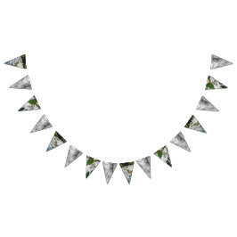 Banderoll för anpassningsbar triangel Bröllop Vimplar