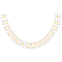 Banderoll för årtusenårig buntning vimplar