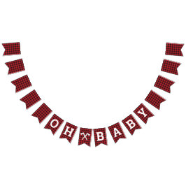 Banderoll för babyskor vimplar