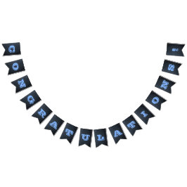 Banderoll för Blått Anpassade för Tillfällen Vimplar