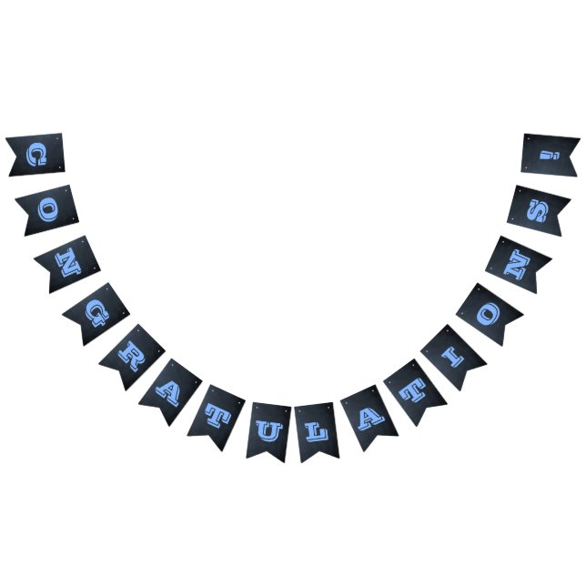 Banderoll för Blått Anpassade för Tillfällen Vimplar (Alla)